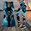 Women Tank top Leggings Mahi-mahi fishing gear blue ocean Combo Legging + Tank