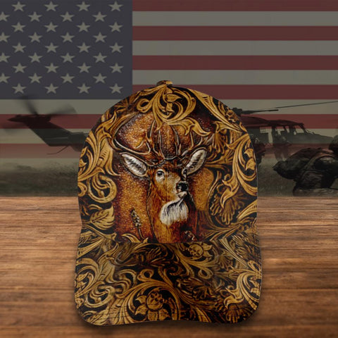 Custom Cap M14 – Deer Hunter Love Hunting-Custom Your Cap All Over Printed