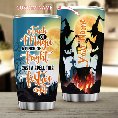 Halloween A touch of magic Tumbler TD