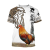 Rooster Clothing, Gift for Rooster lovers, Rooster Combo T Shirt Board Short 03, Rooster Men Beach Short Shirt Combo