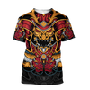 Men Samurai Shirt Premium Unisex 3D Printed Oni Samurai Shirts MEI