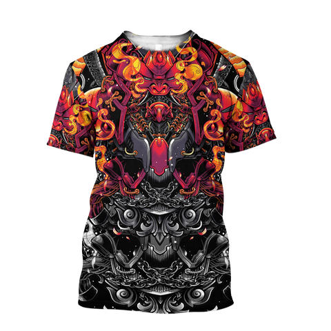 Men Samurai Shirt Premium 3D Printed Samurai Shirts MEI