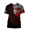 Premium 3D Printed Samurai Tattoo Shirts MEI