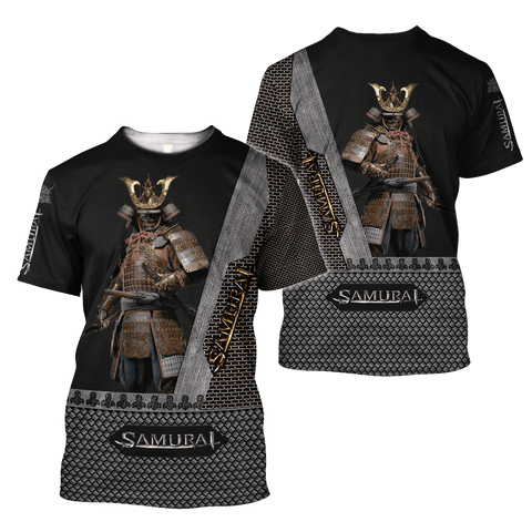 Men Samurai Shirt Premium Unisex All Over Printed Samurai Shirts MEI