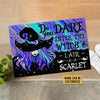 Witch Wizard Halloween Spell Do You Dare Custom Doormat