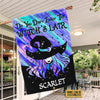 Witch Wizard Halloween Spell Do You Dare Custom Flag