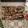 A Bunch Of Yorkshire Terriers/Yorkie Doormat gift for Yorkshire Terrierdog lover Doormat