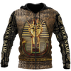 Custom name Pharaoh Ancient Egypt Ankh 3D design print shirts