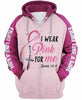 Bible Verse Breast Cancer Hoodie