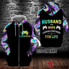 Husband and Wife gaming partners for life hoodie 3D Custom TTM
