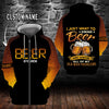 I just want to drink b**r and ignore all of my old man problems 02 Hoodie 3D custom LKT