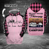 I don't need therapy I just need to go CAMPING 3D Custom Hoodie