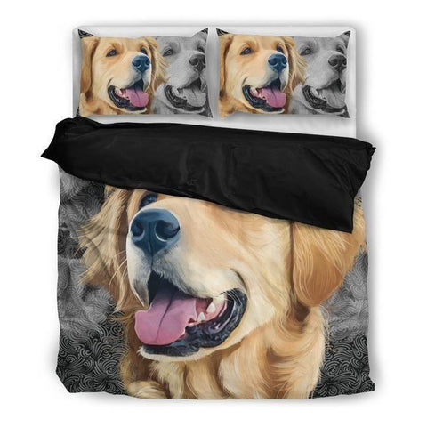 GOLDEN RETRIEVER BEDDING SET ETI 009