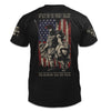 American Patriot Shirt Black American Spartan