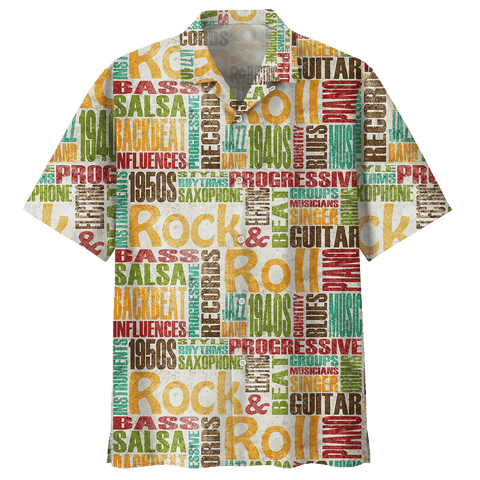 GUITAR HAWAIIAN SHIRT 495623