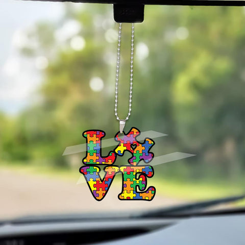 Autism Love Ornament