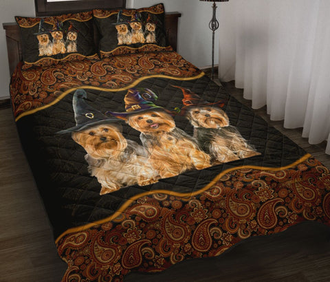 YORKSHIRE TERRIER - QUILT BED SET TT016