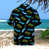 Coconut Island Hibiscus Tropical Fishing Hawaii Shirt