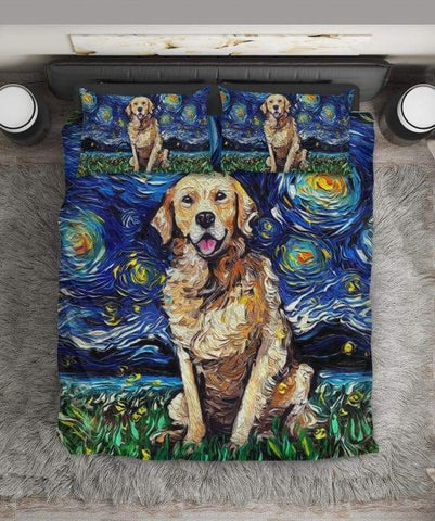 GOLDEN RETRIEVER BEDDING SET 046