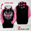 Breast Cancer My Wings Will Have To Wait Hoodie 3D TTM