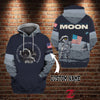 One small step for a man, one giant leap for mankind - 3D Hoodie HA
