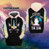 After god made me he said Ta Da Unicorn Hoodie HN