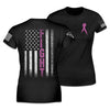 American Flag Shirt Breast Cancer Awareness