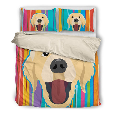 GOLDEN RETRIEVER BEDDING SET 024