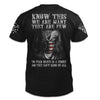 American Patriot Shirt Black Can't Hang Us All