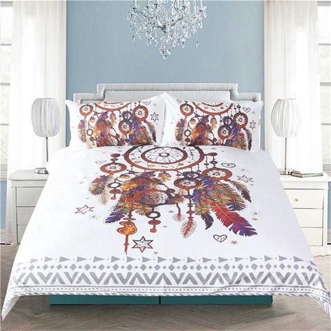 Dreamcatcher Feathers Bedding