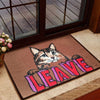 Leave cat doormat VA, Welcome Doormat, Front Doormat