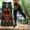 Women Tank Top Egyptian Ancient Beautiful Queen Egyptian Combo Legging Tank