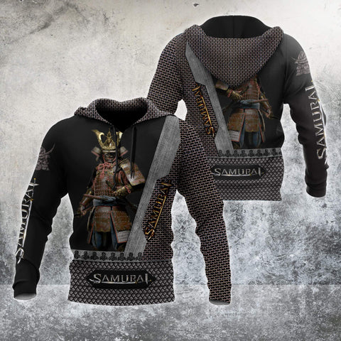 Men Samurai Hoodie Premium Unisex All Over Printed Samurai Shirts MEI