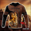Custom name Pharaoh The God Ancient Egypt 3D design print hoodie