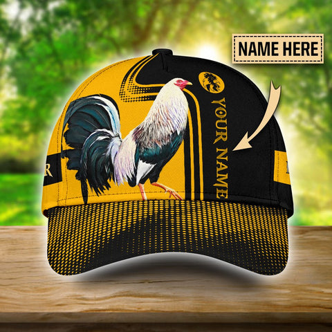 Personalized Rooster 3D Printed Cap Pi05072103VH