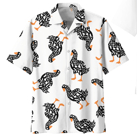 DUCK HAWAIIAN SHIRT 201859