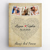 Always And Forever Canvas Personalized Couple Gift Anniversary Gift HN