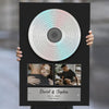Custom Song Lyrics Vinyl Record Canvas Personalized Couple Gift HN