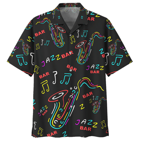 SAXOPHONE HAWAIIAN SHIRT 118557