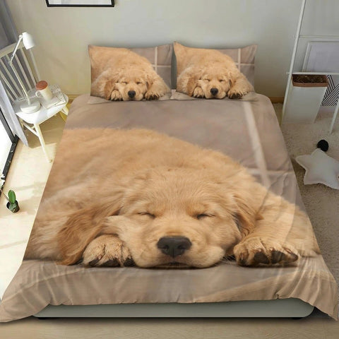 GOLDEN RETRIEVER BEDDING SET 001