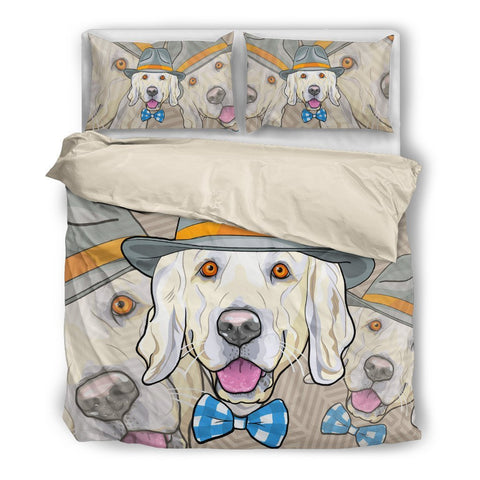 GOLDEN RETRIEVER BEDDING SET 034