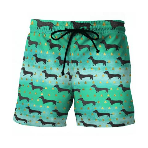 Dachshund Tropical Short DACHSHUND BEACH SHORT 6