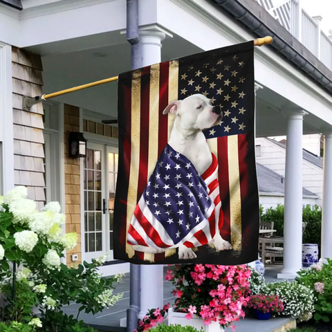 American Bulldog American Patriot Flag NTN03062106 20th Anniversary Patriot Day Gift