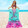 Let's Be Mermaids Sand Free Beach Towel