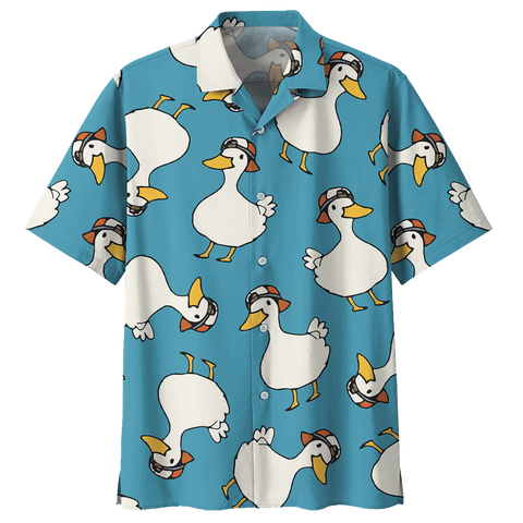 DUCK HAWAIIAN SHIRT 388496