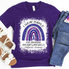I WEAR PURPLE FOR MY MOM, MY AUNT & MY UNCLE T-SHIRT, ALZHEIMER'S T-SHIRT