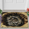 SNAKES ILLUSION DOORMAT