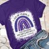 I WEAR PURPLE FOR MY MOM, MY AUNT & MY UNCLE T-SHIRT, ALZHEIMER'S T-SHIRT