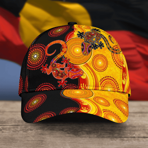 Aboriginal Lizards and the Sun Classic Cap