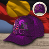 Aboriginal Purple The Lizard and The Sun Classic Cap